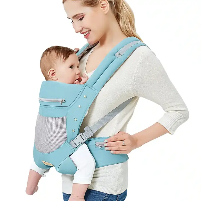 Ergonomic  baby carrier with Hip Seat
