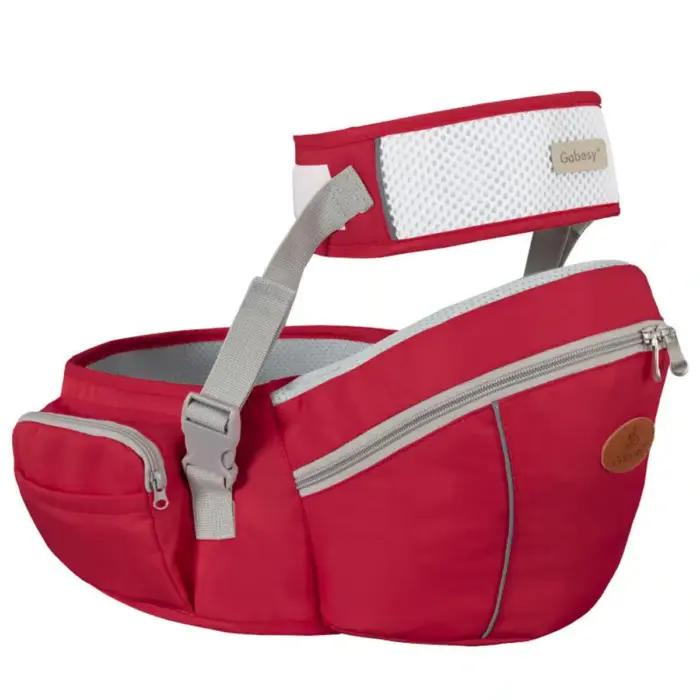 Supportive Ergonomic Baby Hip Seat – Advanced Lumbar Comfort & Storage