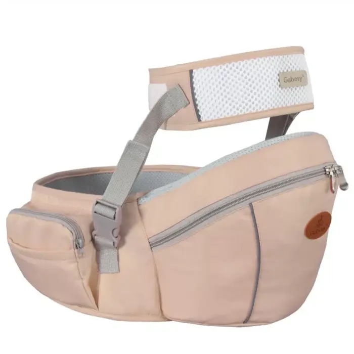 Supportive Ergonomic Baby Hip Seat – Advanced Lumbar Comfort & Storage