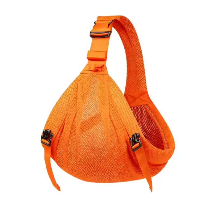 Breathable Mesh Triangle Baby Sling | Anti-Roll | 0–36 Months