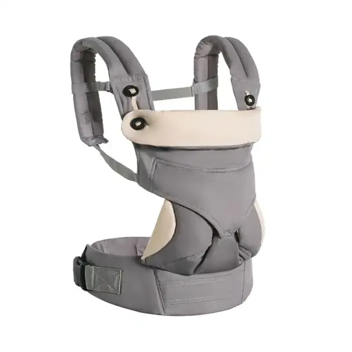 Ergonomic Hip Seat Baby Carrier with Storage Pouch — Newborn to Toddler