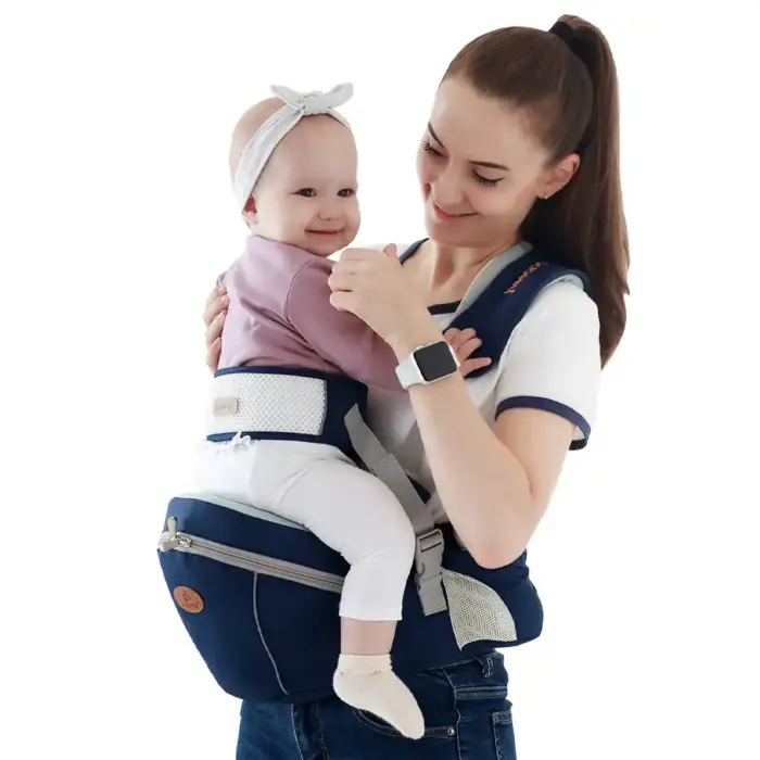Gabesy 4-in-1 Hip Seat Carrier with Safety Belt, 15 kg
