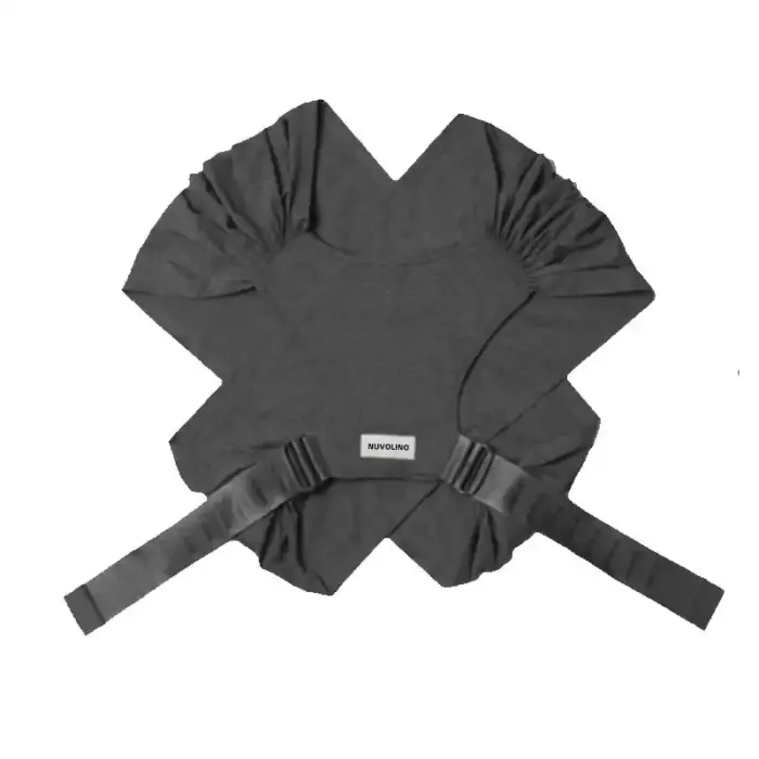 Nuvolino Pre-Shaped Stretchy Baby Carrier Wrap, M-Position