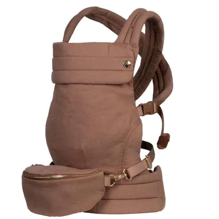 Premium Cotton Baby Carrier with Detachable Pouch
