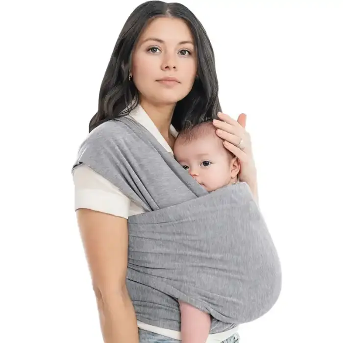Stretchy Baby Wrap Carrier, Front Carry, 0–24 Months, 20 kg
