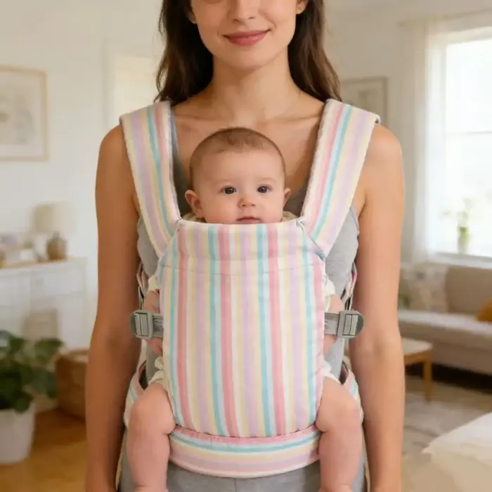 Style-Led Buckle Carrier with Printed Fabric Slipcover